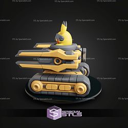 Super Basic Pokemon Pikachu Mecha Tank