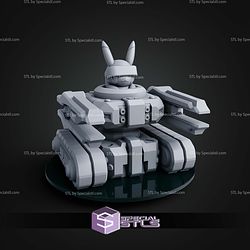 Super Basic Pokemon Pikachu Mecha Tank