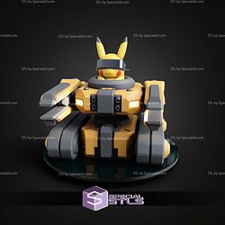 Super Basic Pokemon Pikachu Mecha Tank