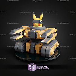 Super Basic Pokemon Pikachu Mecha Tank