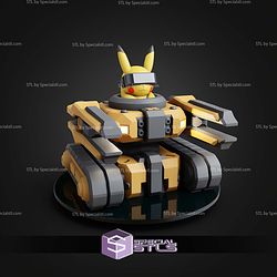 Super Basic Pokemon Pikachu Mecha Tank