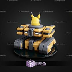 Super Basic Pokemon Pikachu Mecha Tank
