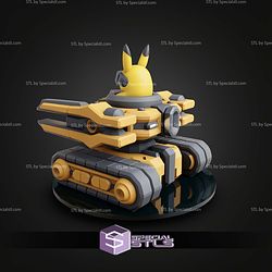 Super Basic Pokemon Pikachu Mecha Tank