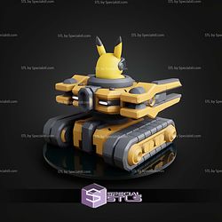 Super Basic Pokemon Pikachu Mecha Tank