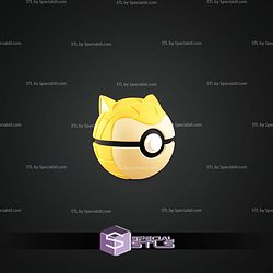 Super Basic Pokemon Sandshrew Pokeball