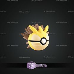Super Basic Pokemon Sandslash Pokeball