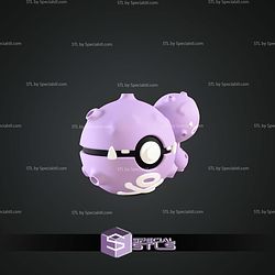 Super Basic Pokemon Weezing Pokeball