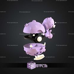 Super Basic Pokemon Weezing Pokeball