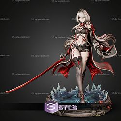 Acheron Honkai Star Rail 233mm STL Files