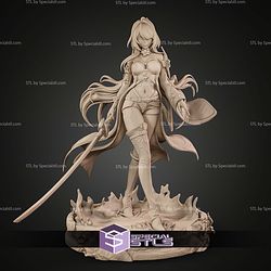 Acheron Honkai Star Rail 233mm STL Files