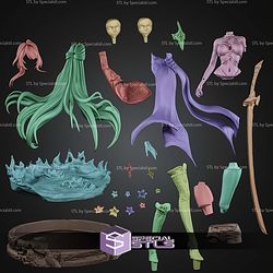 Acheron Honkai Star Rail 233mm STL Files