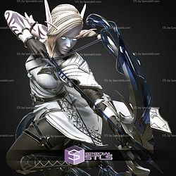 Alleria Windrunner Warcraft Archer V2 STL Files