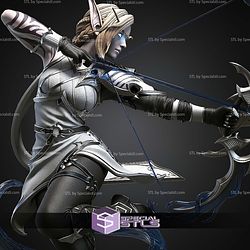 Alleria Windrunner Warcraft Archer V2 STL Files
