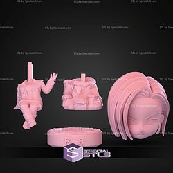 Android 18 Chibi 110mm STL Files