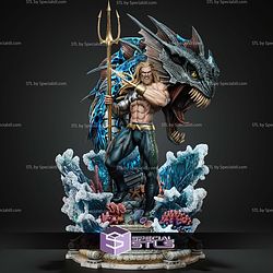 Aquaman Diorama 520mm STL Files