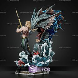 Aquaman Diorama 520mm STL Files