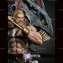 Aquaman Diorama 520mm STL Files
