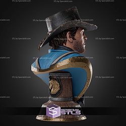 Arthur Morgan Bust 113mm STL Files