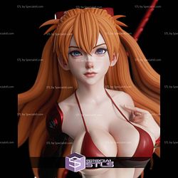 Asuka Langley Bikini STL Files