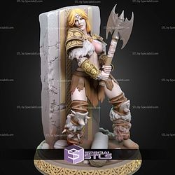 Azhra the barbarian 1-10 STL Files