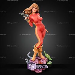 Barbarella Red Suit Movie STL Files