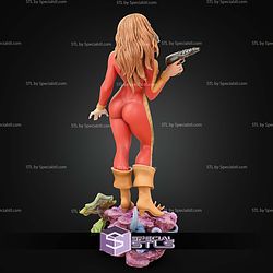 Barbarella Red Suit Movie STL Files
