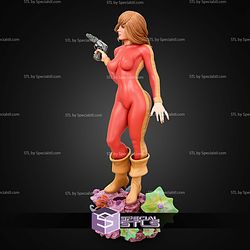 Barbarella Red Suit Movie STL Files