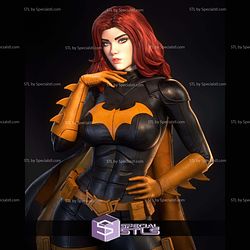 Bat Woman with and without Mask STL Files