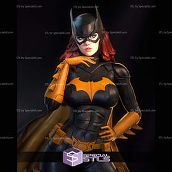 Bat Woman with and without Mask STL Files