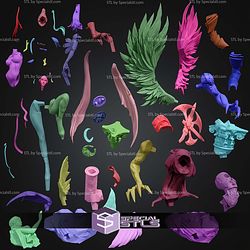 Bayonetta 315mm with and without Wing STL Files