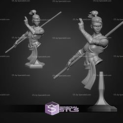 Beauregard Lionett The Mighty Nein Bust STL Files