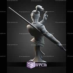 Beauregard Lionett The Mighty Nein Bust STL Files