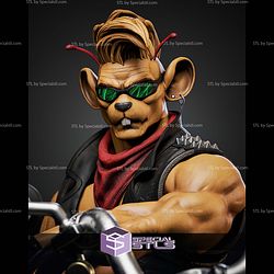 Throttle Biker Mice from Mars 280mm STL Files