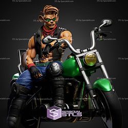 Throttle Biker Mice from Mars 280mm STL Files