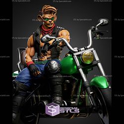 Throttle Biker Mice from Mars 280mm STL Files