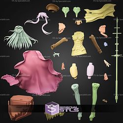 Bismarck Azur Lane 299mm STL Files