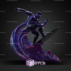 Black Silver Surfer 1-6 STL Files