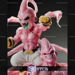 Buu Evolution Diorama STL Files