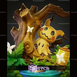 Chibi Mimikyu Pokemon 77mm STL Files