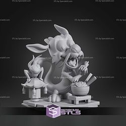Chibi Mushu Mulan 84mm STL Files