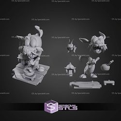 Chibi Mushu Mulan 84mm STL Files