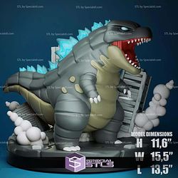 Chibi STL Collection Godzilla