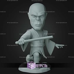 Chibi STL Collection Mace Windu