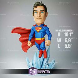 Chibi STL Collection Superman 2025