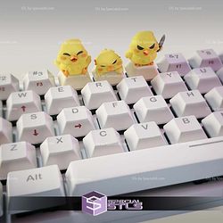 Chicken Keycap STL Files