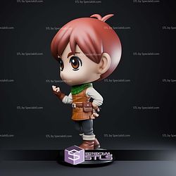 Chilchuck Chibi 134mm Dungeon Meshi STL Files