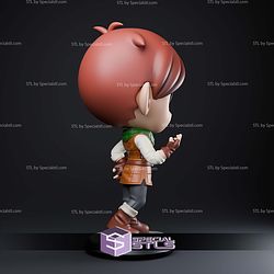 Chilchuck Chibi 134mm Dungeon Meshi STL Files