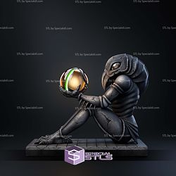 Chozo Metroid 300mm STL Files