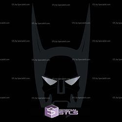 Cosplay STL Files Batman Beyond Mask