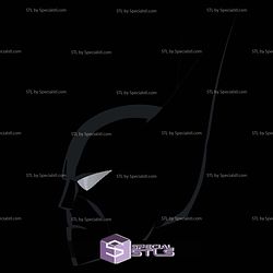 Cosplay STL Files Batman Beyond Mask